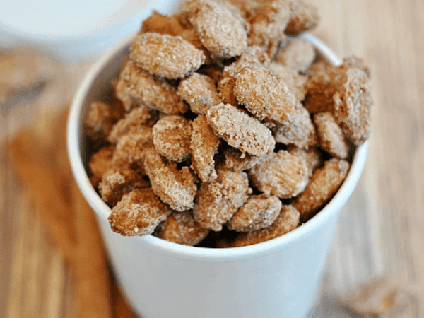 Cinnamon Sugared Almonds Recipe