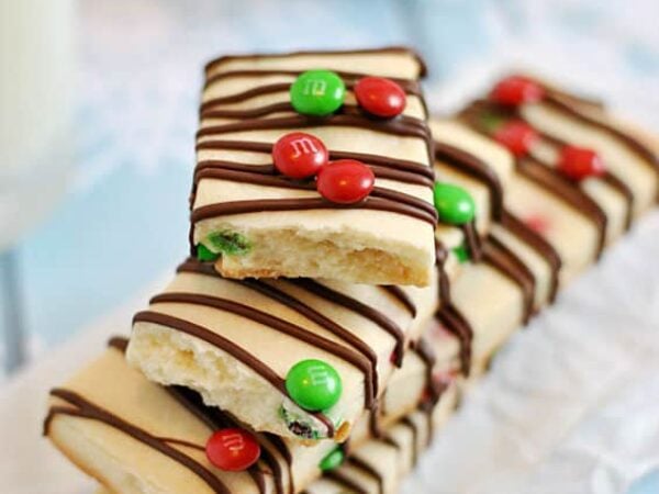 M&M Shortbread Cookies Recipe