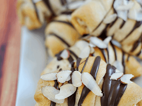 Almond Filled Crescents Recipe