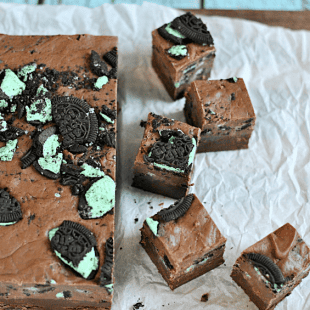 Dark Chocolate Mint Truffle Oreo Fudge Recipe