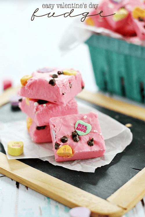 Easy Valentine's Day Fudge Recipe Something Swanky