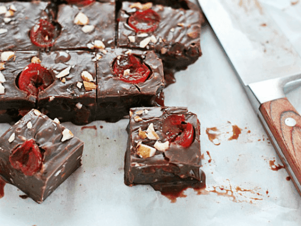 Chocolate Covered Cherry Fudge Recipe