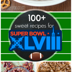 100+ Sweet Recipes for the Super Bowl | www.somethingswanky.com