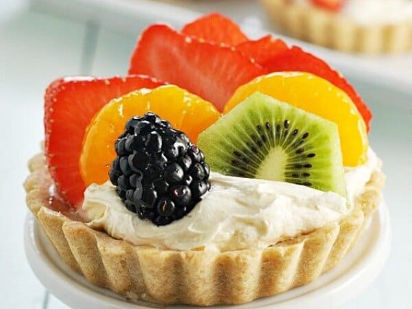 Rainbow Fruit Tartlets Recipe