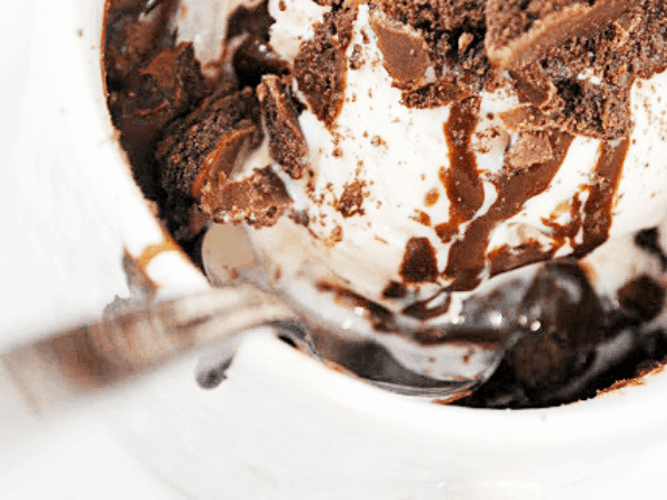 Thin Mint Diet Coke Cake, Single Serving