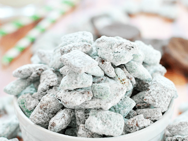 Thin Mint Muddy Buddies Recipe