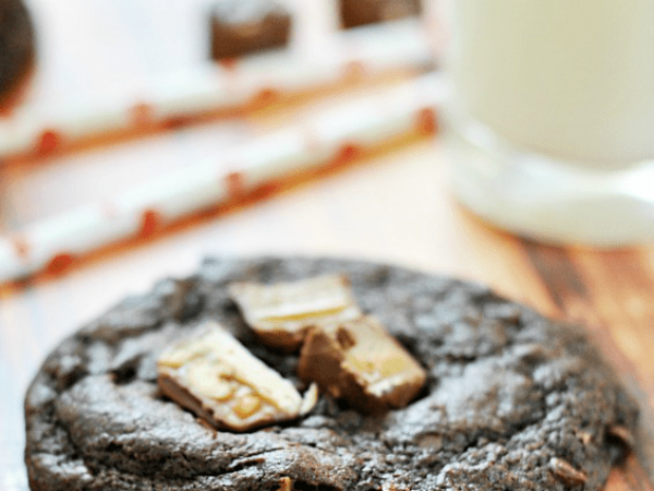 Snickers Brownie Cookies Recipe