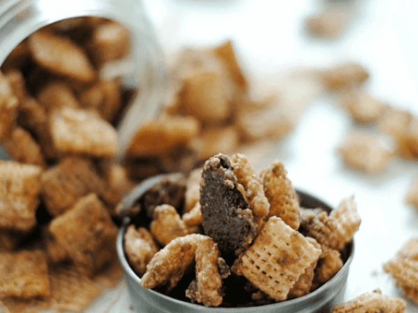 Caramel Tagalong Chex Mix Recipe