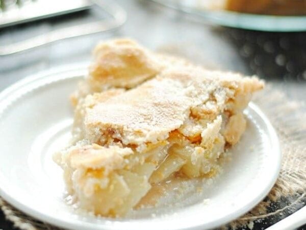 Parmesan Cheddar Apple Pie