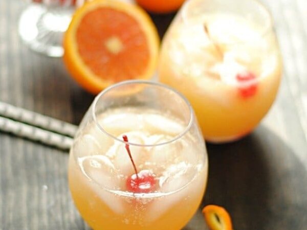 Orange Swizzle NA Summer Drink {non-alcoholic}