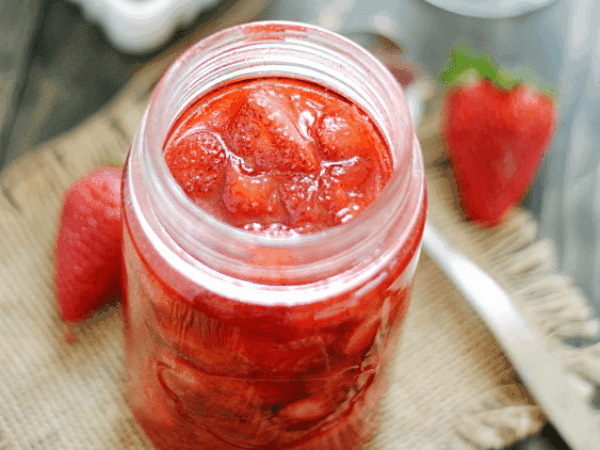 Homemade Strawberry Syrup Recipe