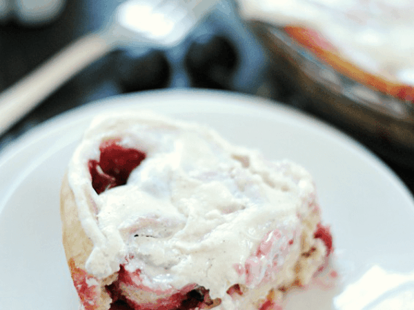 Cherry Vanilla Bean Sweet Rolls Recipe