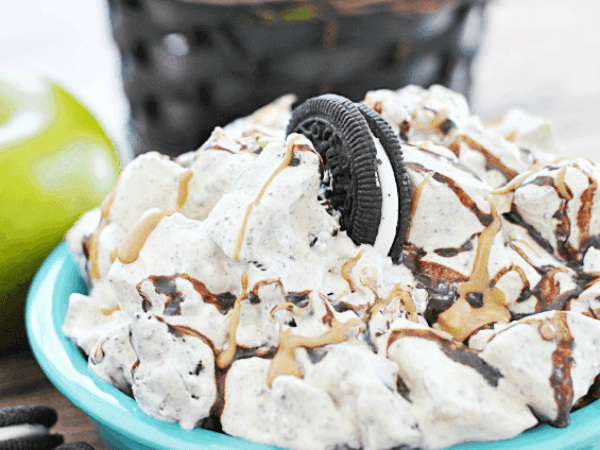 Peanut Butter Oreo Apple Salad Recipe