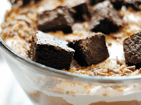 Brownie & Toffee Trifle Recipe