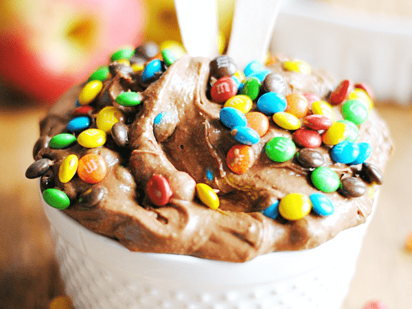 M&M Brownie Batter Dip Recipe