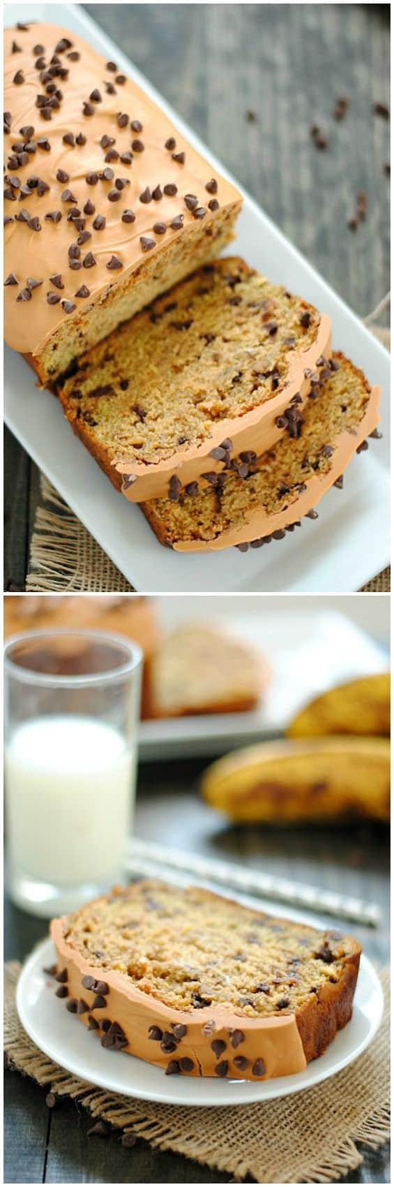 Scotcheroo Banana Bread | somethingswanky.com