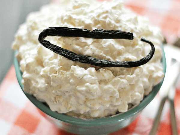 Vanilla Bean Rice Pudding Recipe