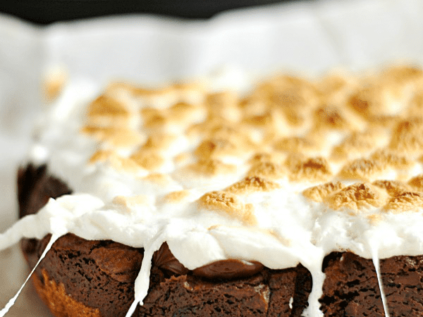 Slow Cooker S’mores Brownies Recipe