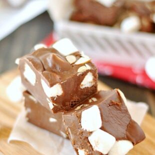 This Rocky Road Fudge is worth getting out of bed for!