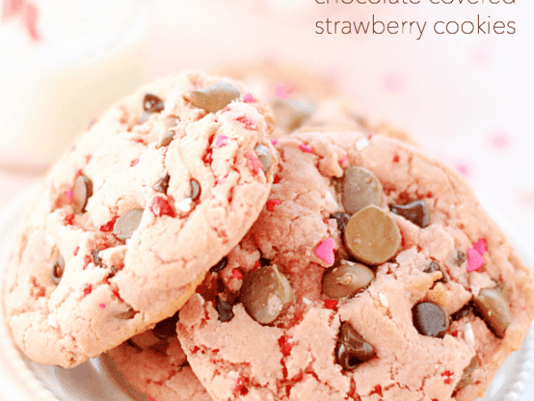 Chocolate Covered Strawberry Cookies Recipe