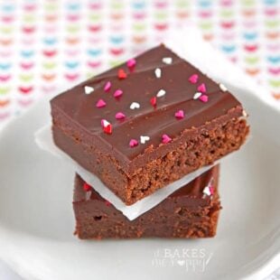 Ganache Brownies
