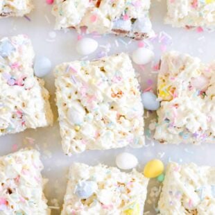 Easter Egg Popcorn Bars Recipe