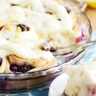 Lemon Blueberry Sweet Rolls Recipe