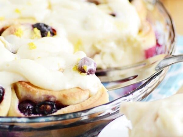 Lemon Blueberry Sweet Rolls Recipe