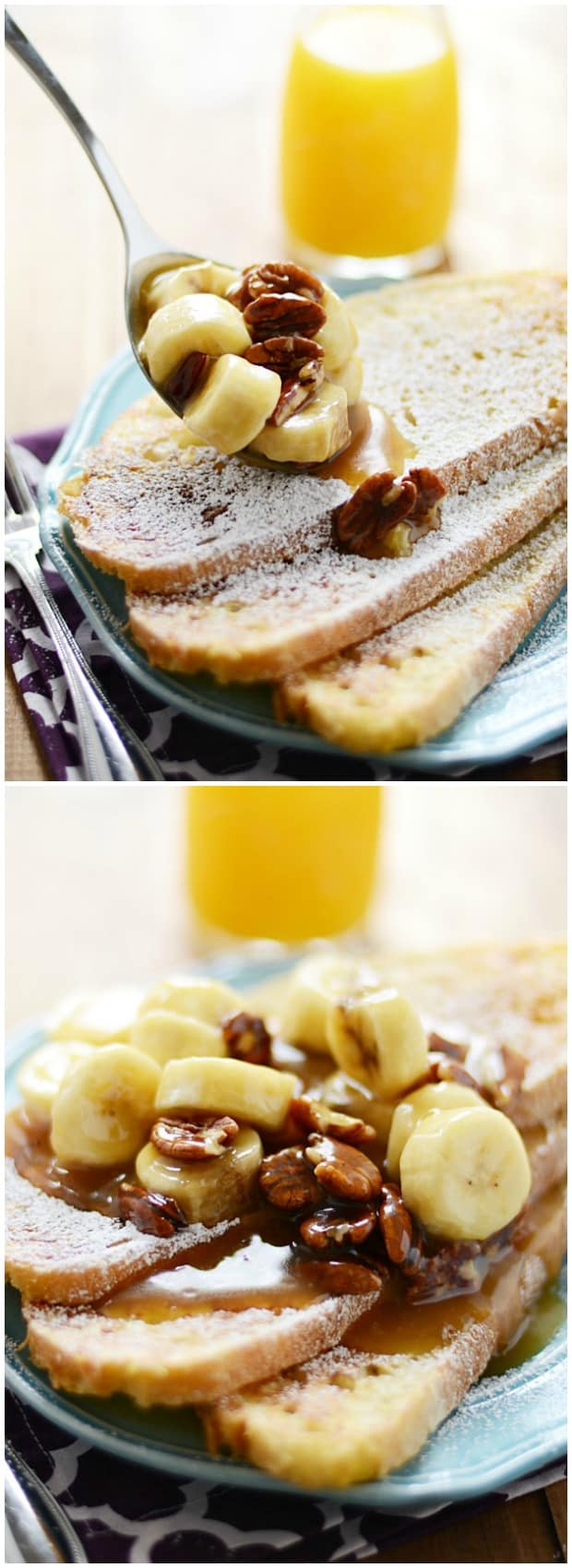 Bananas Foster French Toast Recipe Something Swanky