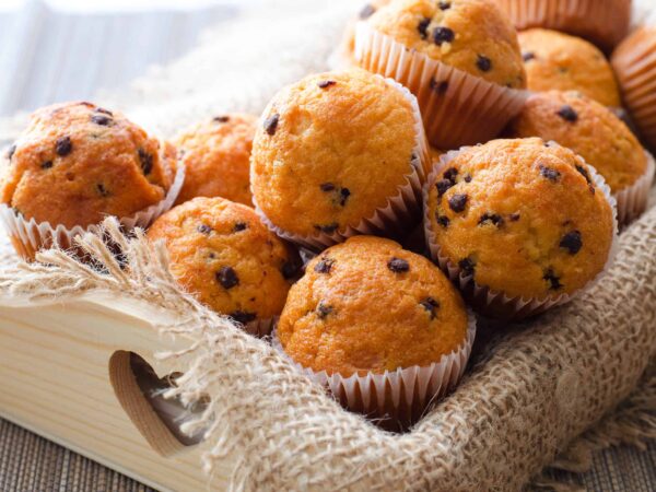 Cream Cheese Banana Chocolate Chip Muffins Recipe