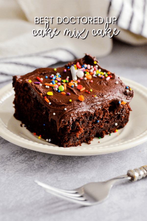 Doctored shop cake mix