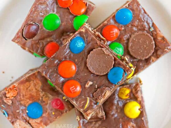 Fudgy No Bake Bars Recipe