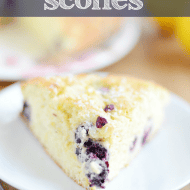 Never-Dry Lemon Blueberry Scones recipe