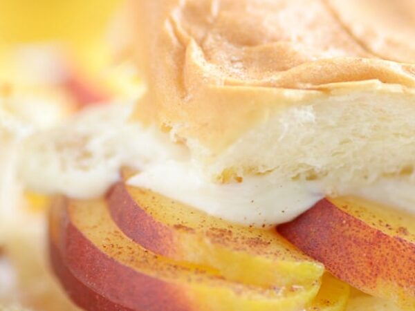 Peaches and Cream Sliders Recipe