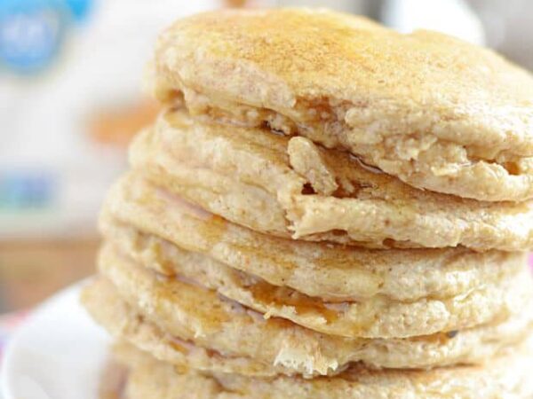 Soft & Fluffy Whole Wheat Pancakes Recipe