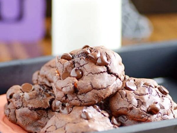 Oreo Stuffed Brownie Cookies Recipe