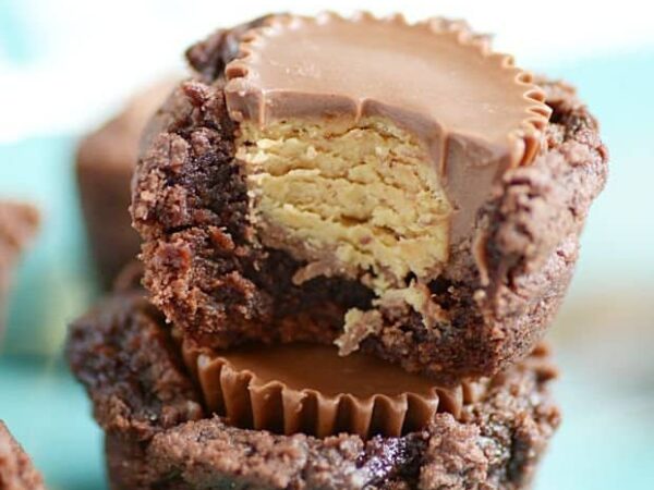 Reese’s Cup Brownie Cookie Cups Recipe