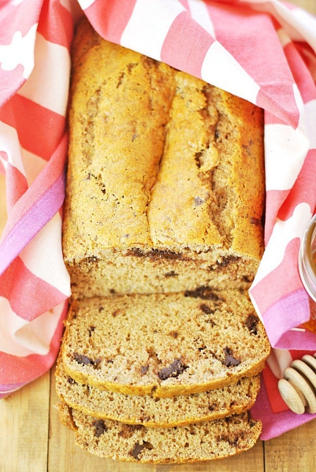 Honey Whole Wheat Banana Bread