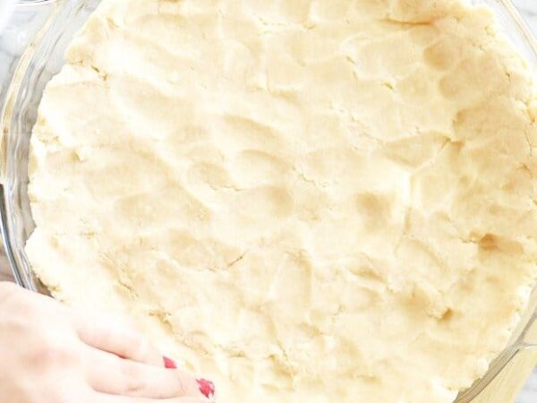 No Rolling Press-in-the-Pan Pie Crust Recipe