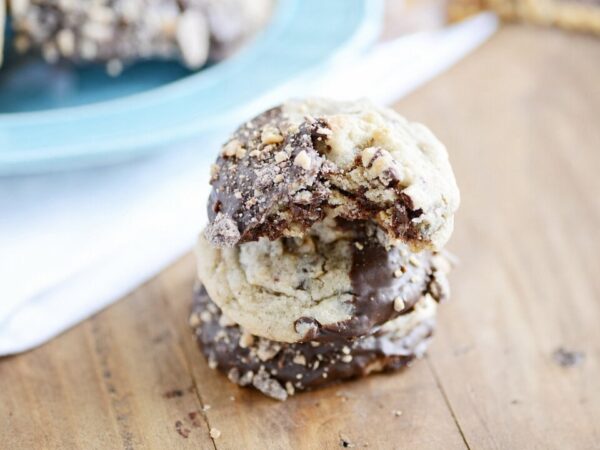 Candy Cane Brownie Cookies Recipe