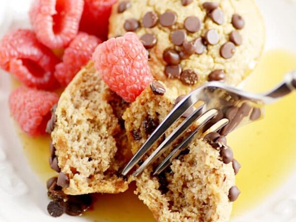 Oatmeal Chocolate Chip Pancake Muffins Recipe