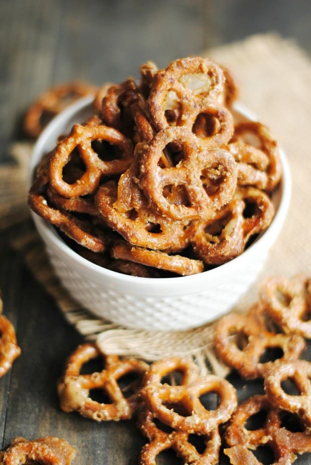 Maple Glazed Pretzels