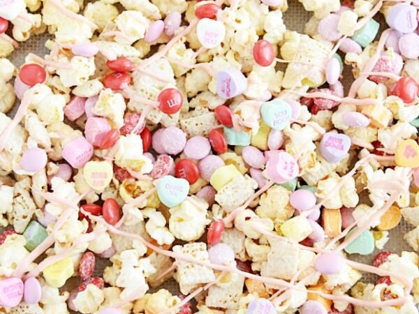 Cupid Chow Valentine’s Popcorn Mix