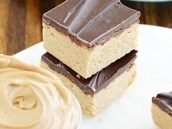 No Bake Reese’s Peanut Butter Bars Recipe