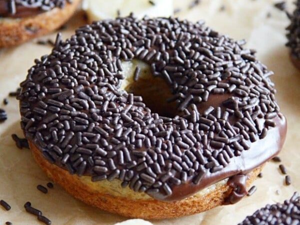 Chocolate Banana Bread Donuts Recipe