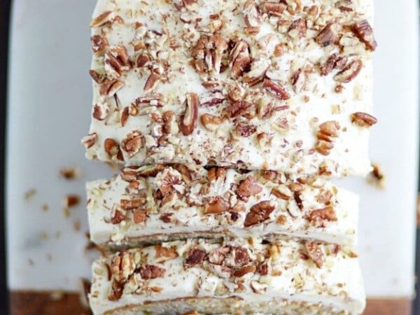 Banana Bread with Cream Cheese Frosting Recipe