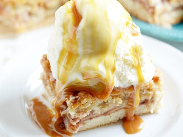 Salted Caramel Apple Pie Bars Recipe
