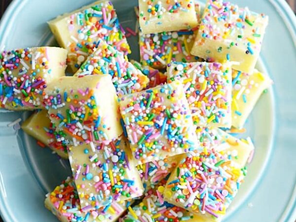 Cake Batter Fudge Recipe