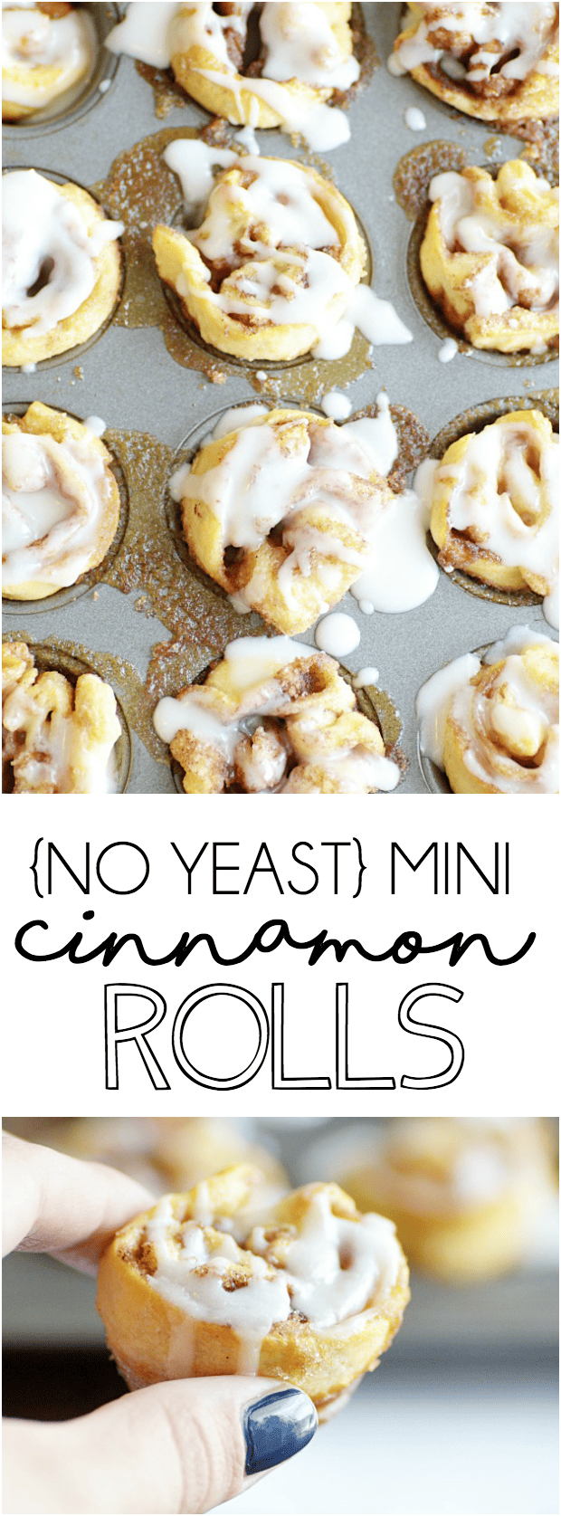 These melt in your mouth cinnamon rolls couldn't be easier thanks to refrigerated crescent roll dough!