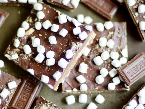S’mores “Crack” Graham Cracker Toffee Recipe
